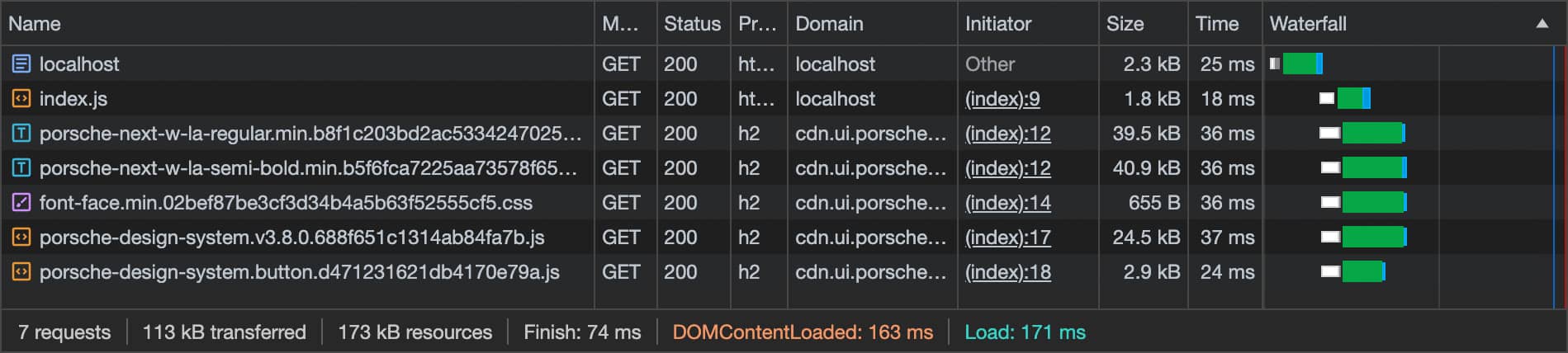 Loading Behavior Vanilla JS 05